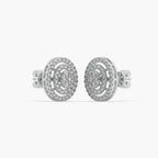 Guru Jewel's Impressive Diamond Studded Silver Earrings For her