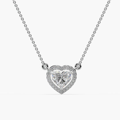 Guru Jewel's Captivating Diamond Studded In Silver Only Pendant For Her