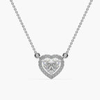 Guru Jewel's Captivating Diamond Studded In Silver Only Pendent For Her