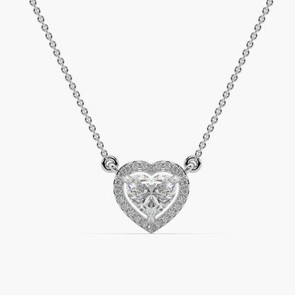 Guru Jewel's Captivating Diamond Studded In Silver Only Pendant For Her